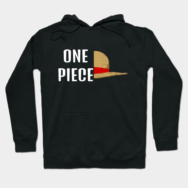 One Piece Anime, Luffy's Iconic Straw Hat Hoodie by Aniprint